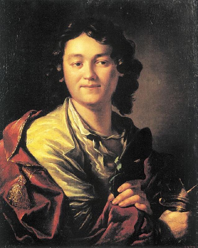 Losenko, Anton Portrait of Fiodor Volkov oil painting image